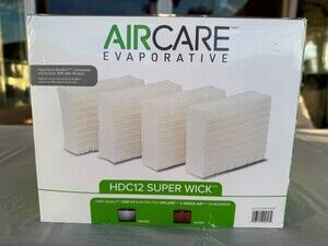 AIRCARE HDC12 Super Wick® Replacement Filters – 4-Pack – open box never used